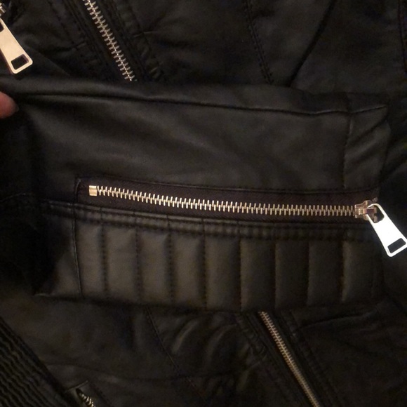 Faux Leather Jacket - Picture 8 of 14